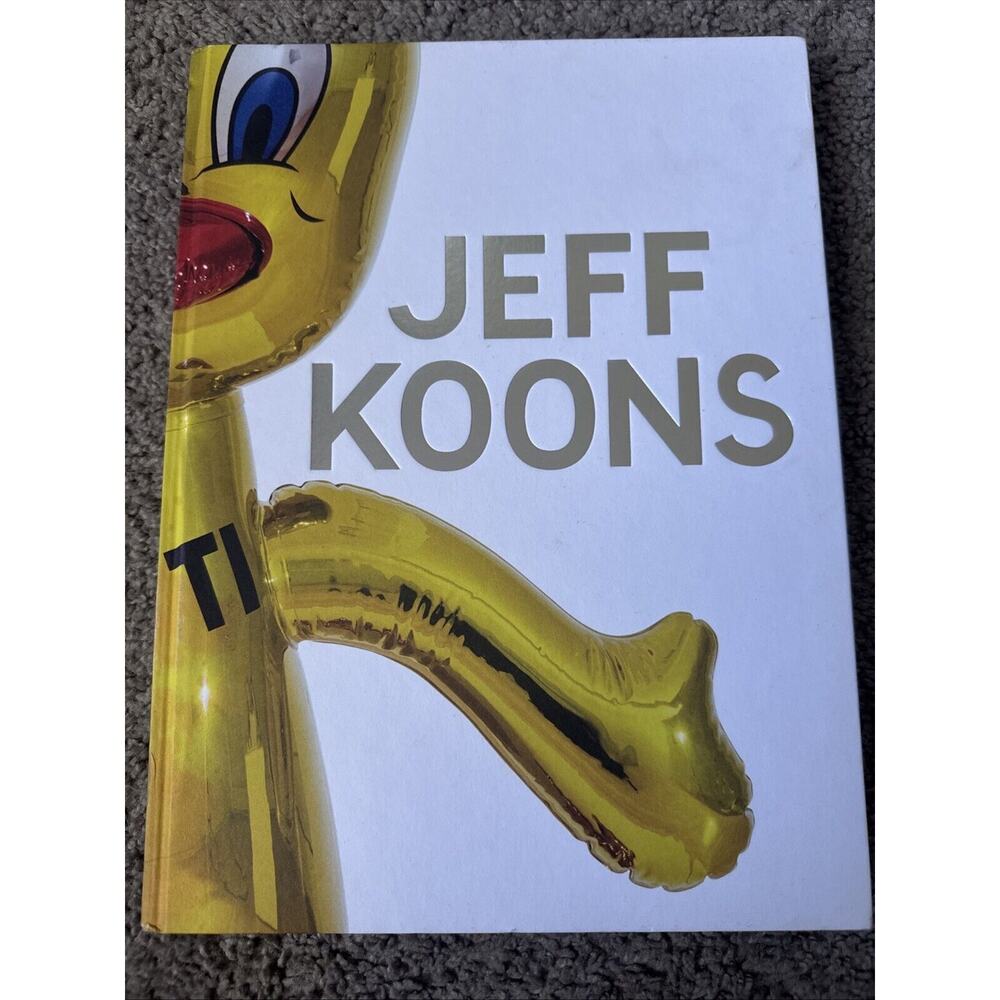 Jeff Koons: Now book, Hardcover Front Has Some marks inside is like NEW!